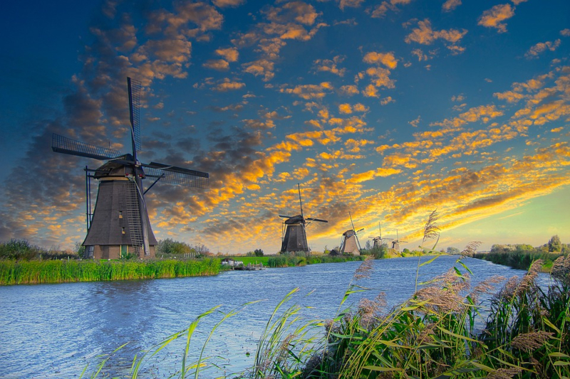 Best places to visit in Netherlands outside Amsterdam Kinderdijk
